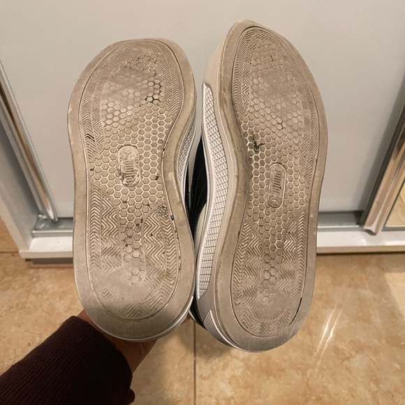 Puma Smash Platform v3 390758-08 Sneakers Women Size 7.5 US OffWhite Black Shoes - Picture 7 of 7